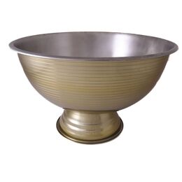 CHAMPANHEIRA TAÇA DE INOX DOURADA
