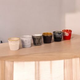 COPO ENCANTO MULTICOLOR CAFÉ 90ML MULT 36