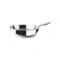 WOK indução/lume 300mm inox 18/10