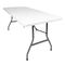 MESA POLIPROPILENO RECT. BRANCA 1830* 760MM SERVIÇO DE SALA